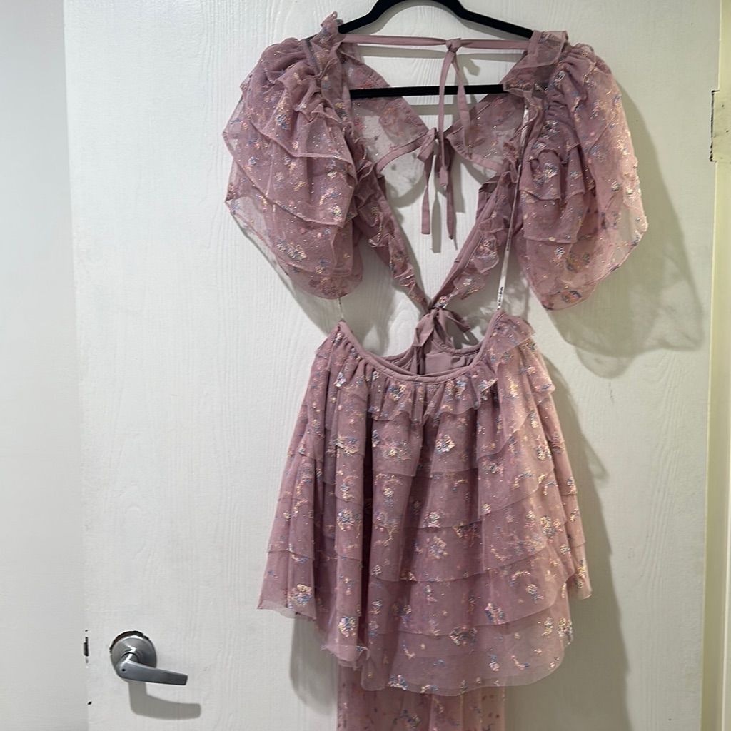 For Love And Lemons Pink Dress